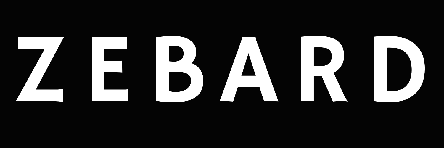 Zebard Name Logo